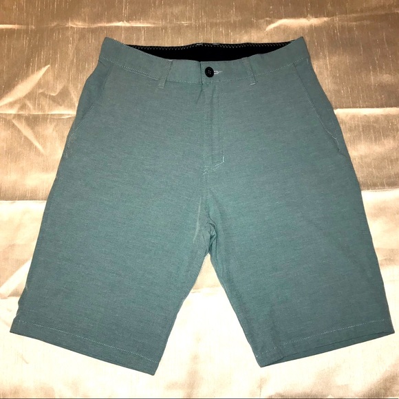 Teal Premium Hybrid Chino Walk Short by Hethcode Size 30 - Picture 1 of 7
